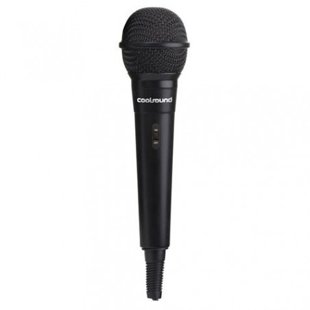 Coolsound Microfono para Karaoke - Conector 6.5mm - Interruptor On/Off - Cable de 5m