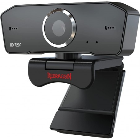 Redragon Fobos GW600 Webcam HD - Microfono Integrado - Enfoque Fijo - Campo de Vision 68º