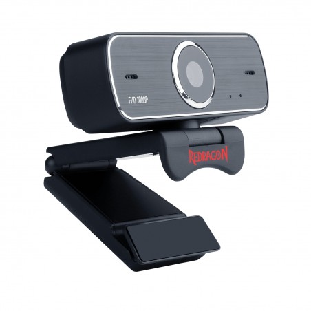 Redragon Hitman GW800 Webcam FullHD 1080p USB 2.0 - Microfono Integrado - Correccion Automatica de la Luz - Campo de Vision 72º