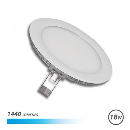 Elbat Downlight para Techo LED 18W 1440lm - Forma Circular Ultraplano 210mm - 4000K Luz Blanca